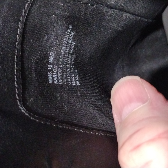 Reaction Kenneth Cole black leather open toe heels. Size 10 - Picture 9 of 11